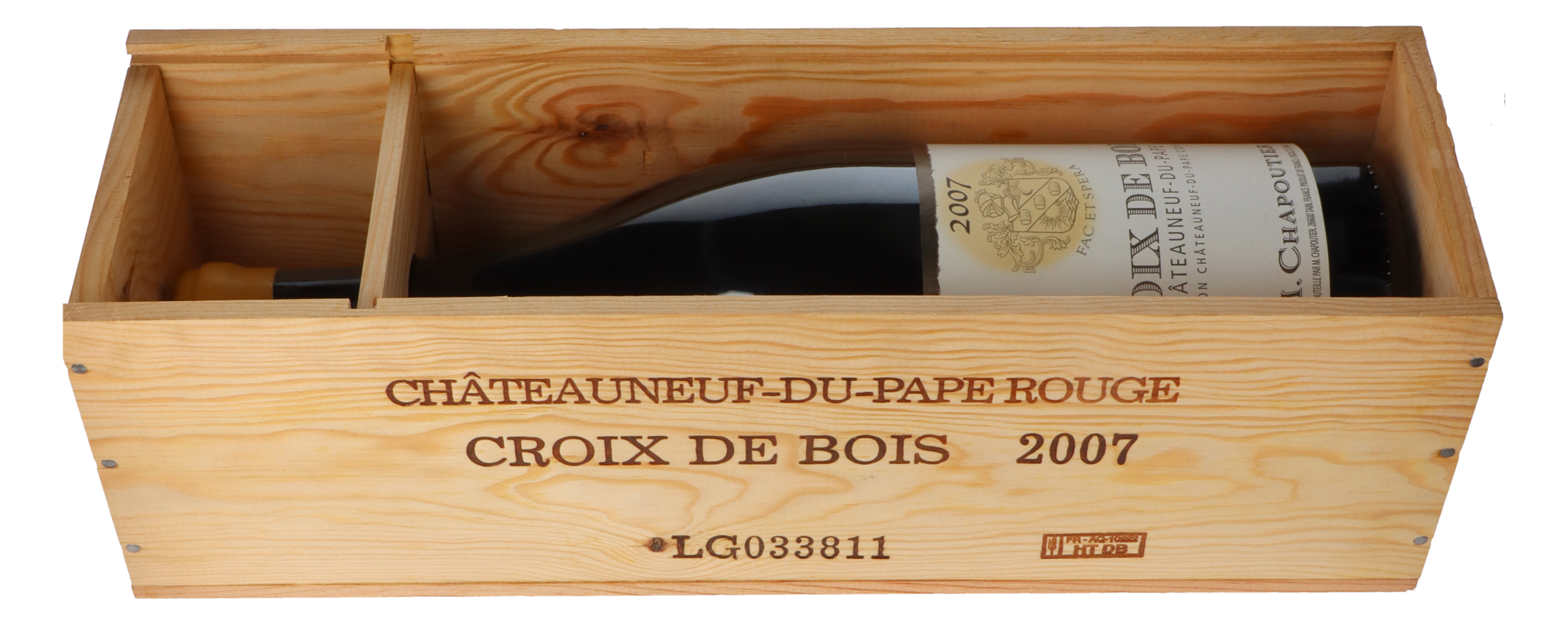 M. Chapoutier Chateauneuf du Pape Croix de Bois 2007 DMG