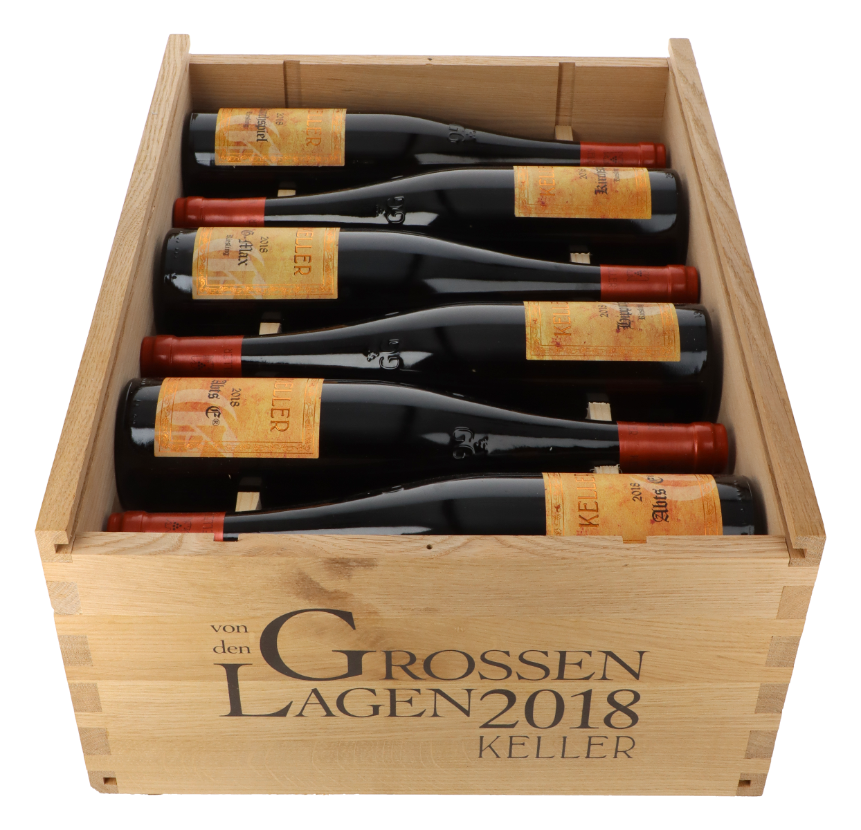 Klaus Peter Keller Kellerkiste Von den Grossen Lagen 2018 (12 Fl.)