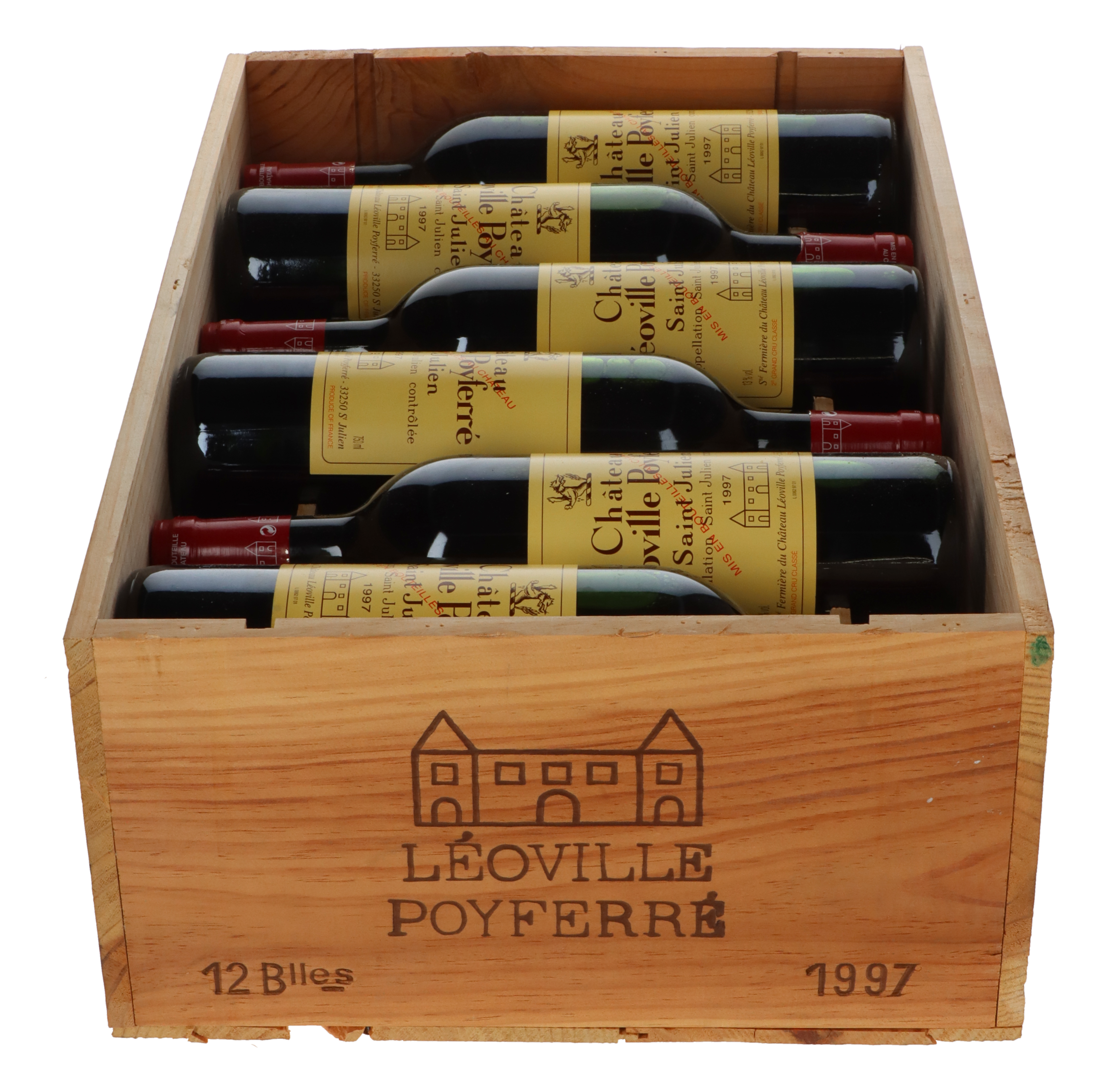 Leoville Poyferre 1997 in 12er Holzkiste