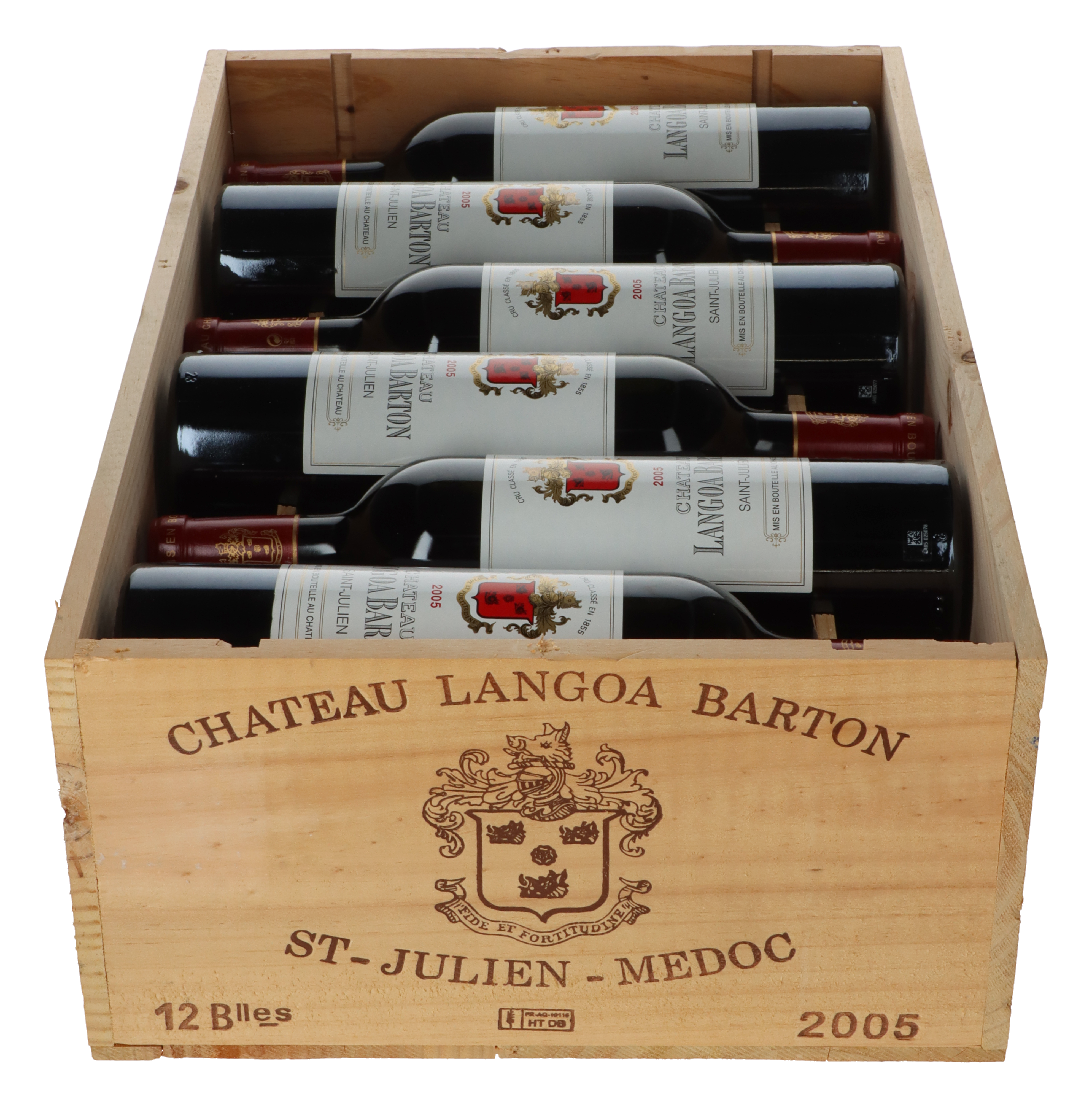 Langoa Barton 2005 in 12er Holzkiste
