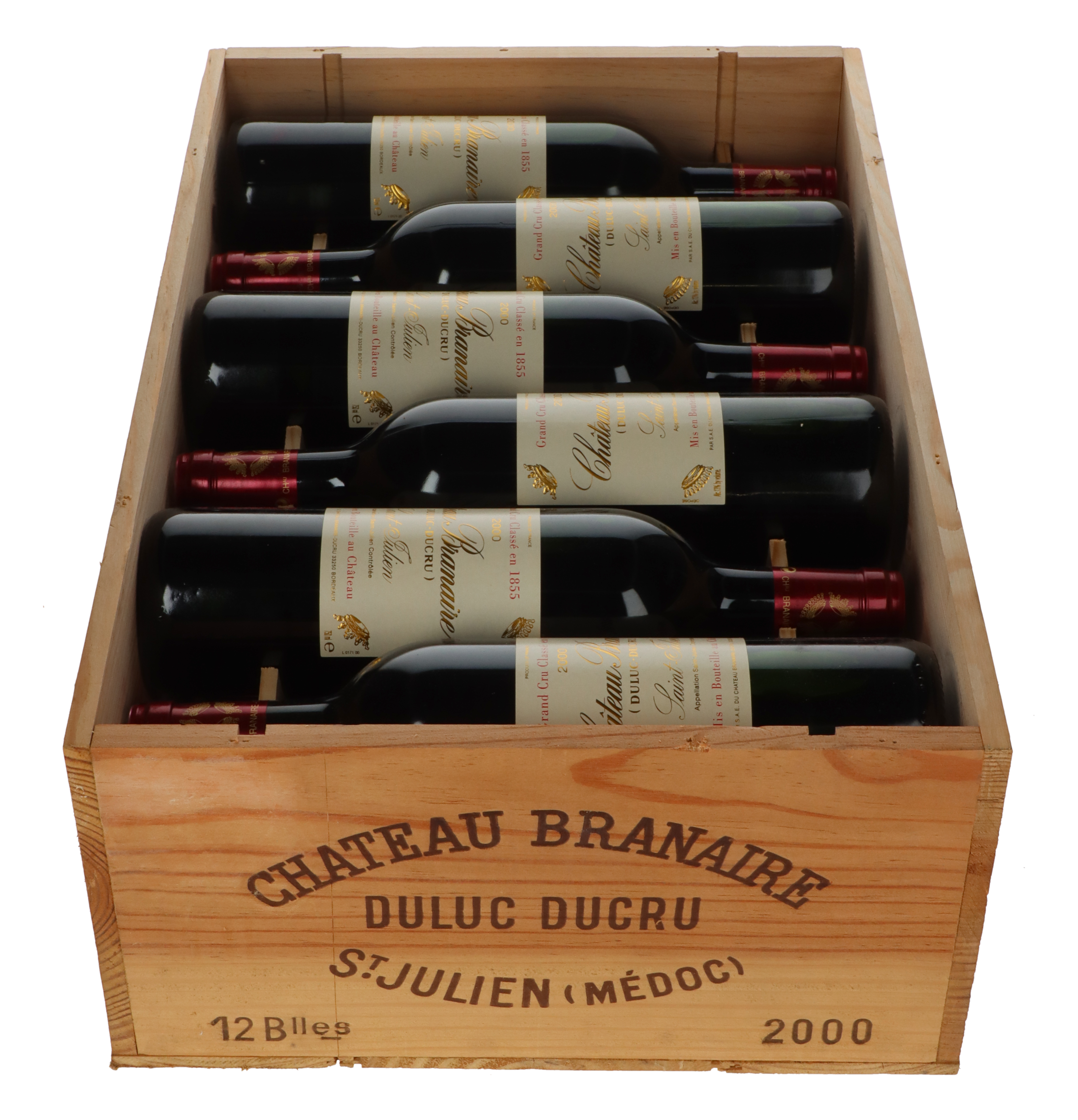 Branaire-Ducru 2000 in 12er Holzkiste