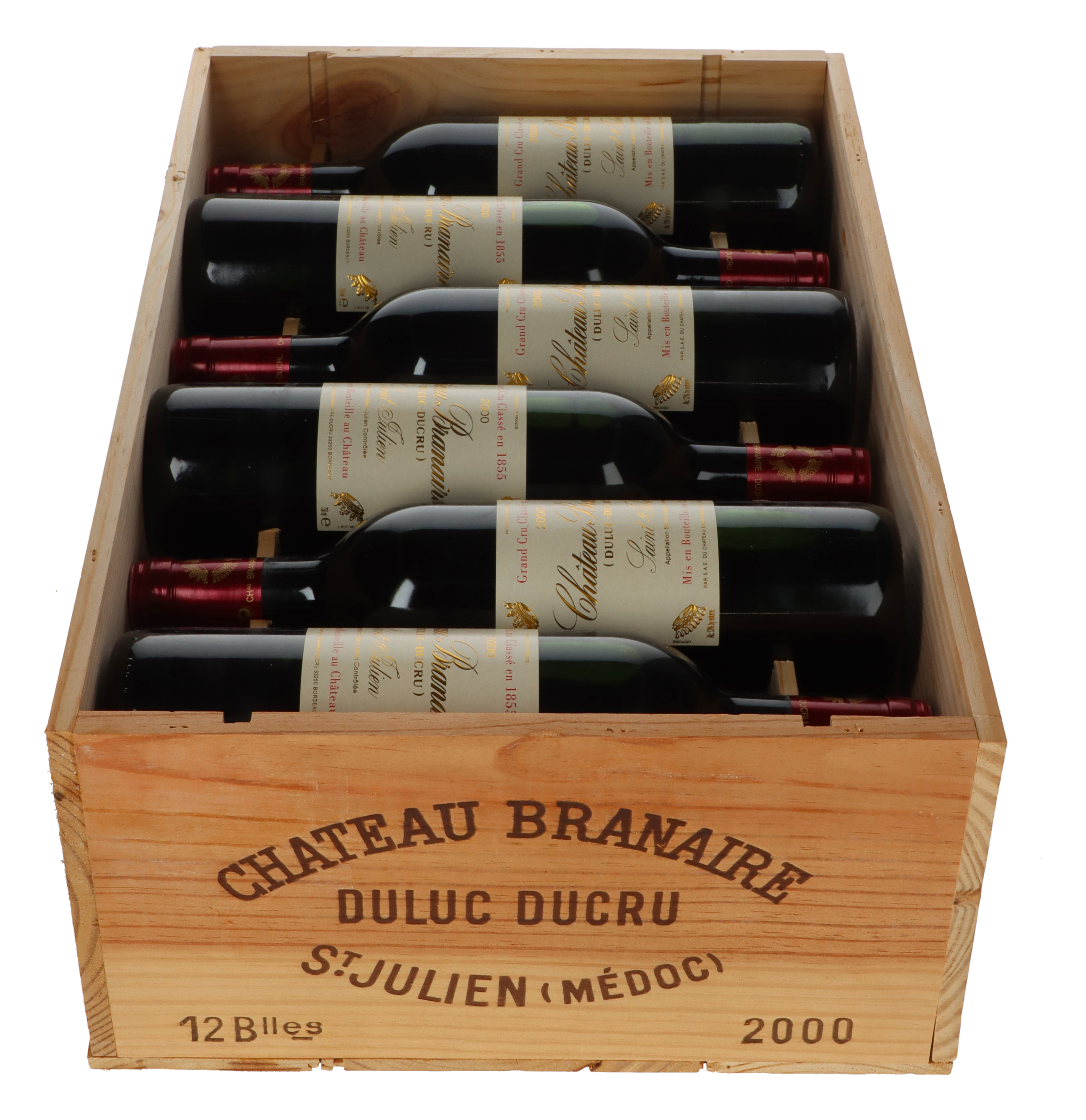 Branaire-Ducru 2000 in 12er Holzkiste