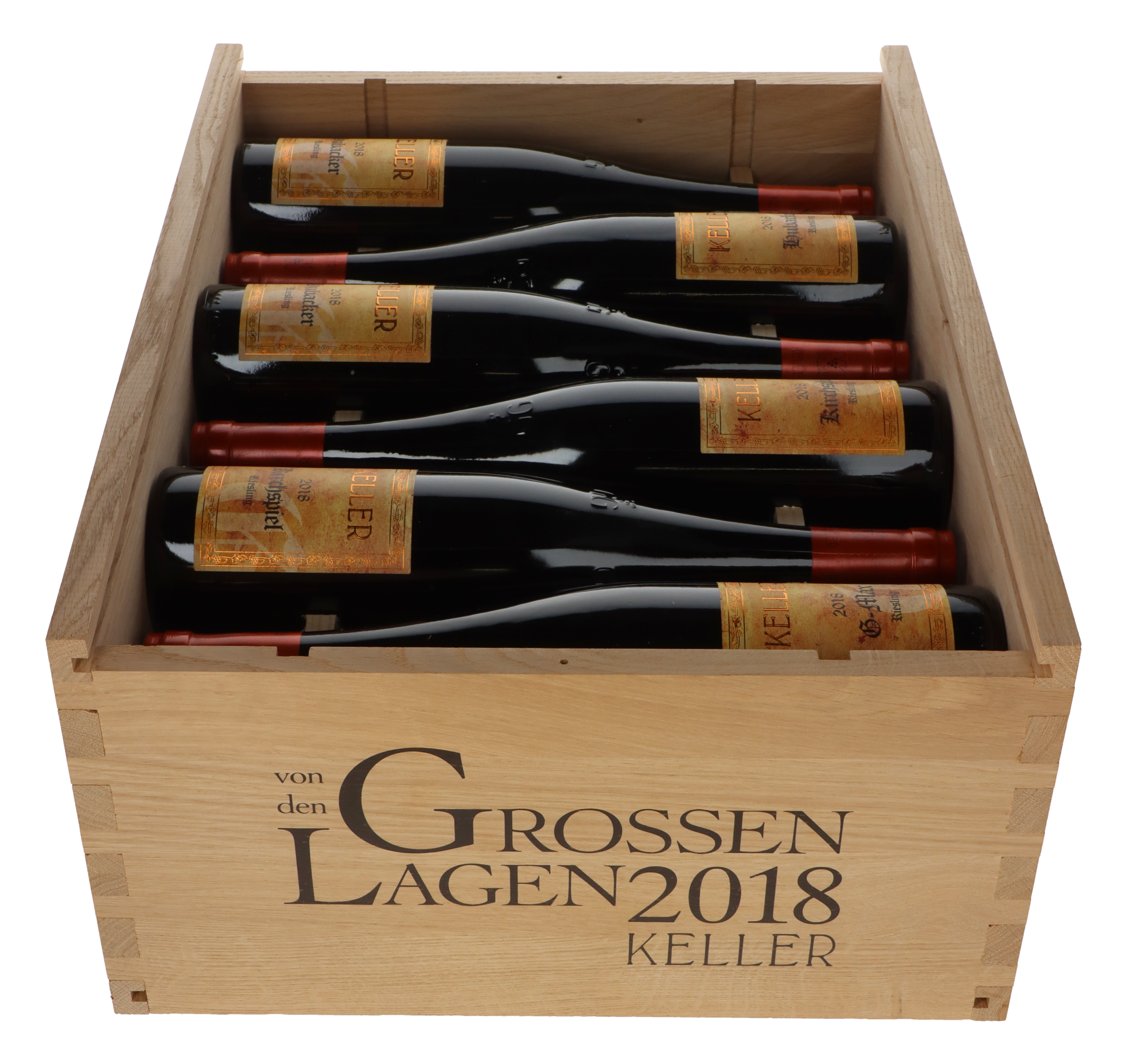 Klaus Peter Keller Kellerkiste Von den Grossen Lagen 2018 (12 Fl.)