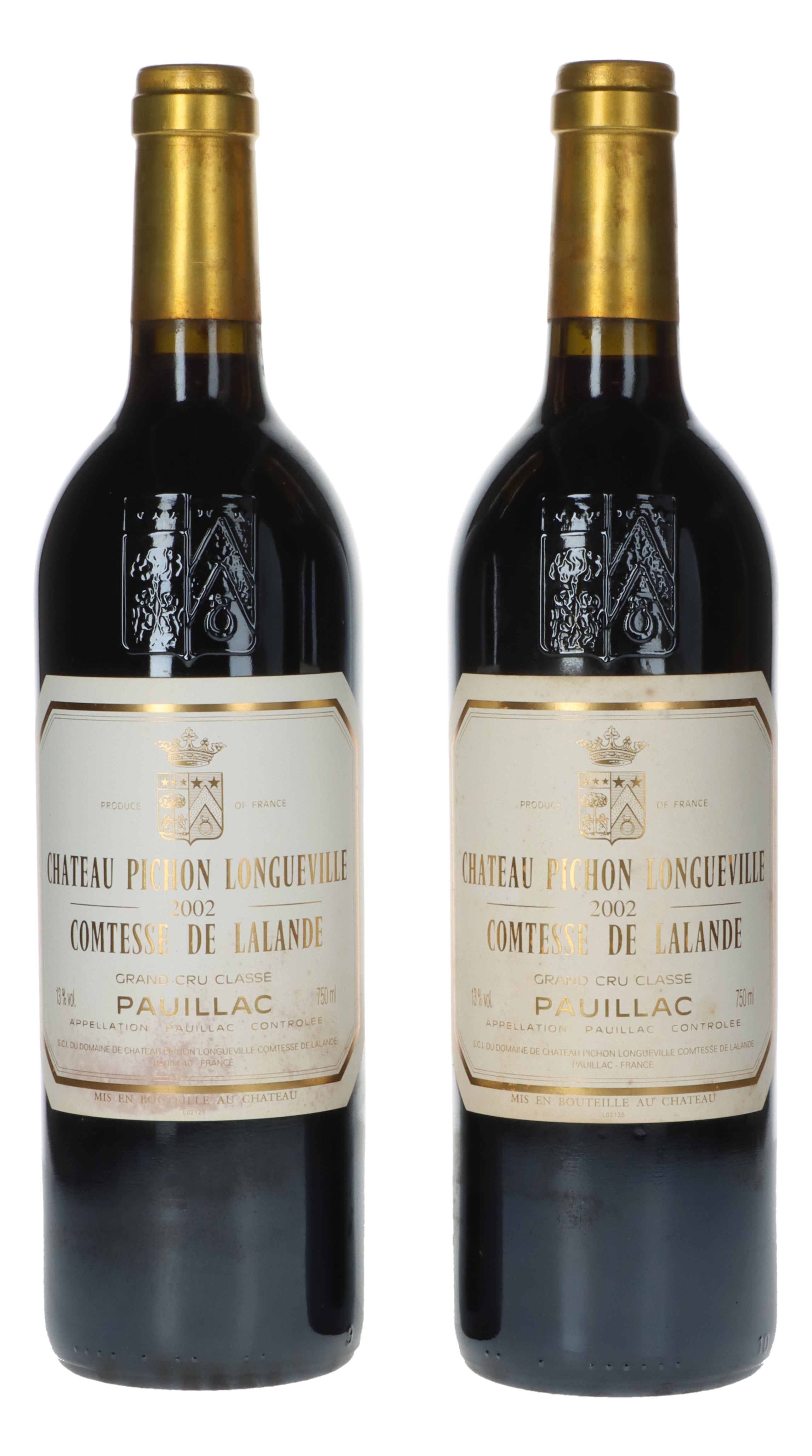 Pichon Longueville Comtesse de Lalande 2002 (2 Fl.)