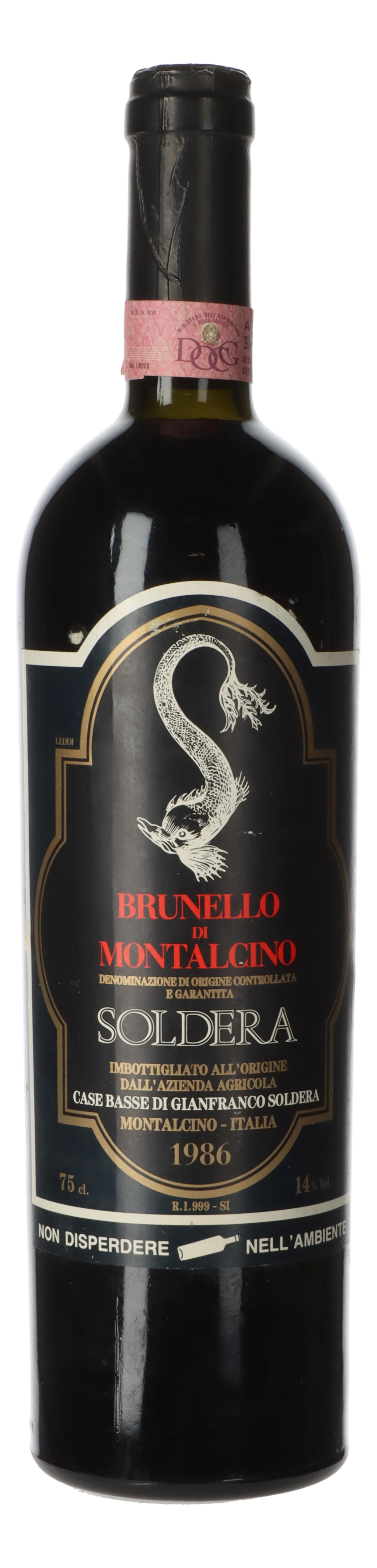 Case Basse Soldera Brunello di Montalcino 1986