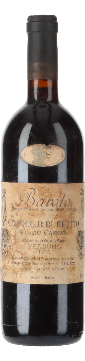 Commendatore Burlotto Barolo Vigneto Cannubi 2006