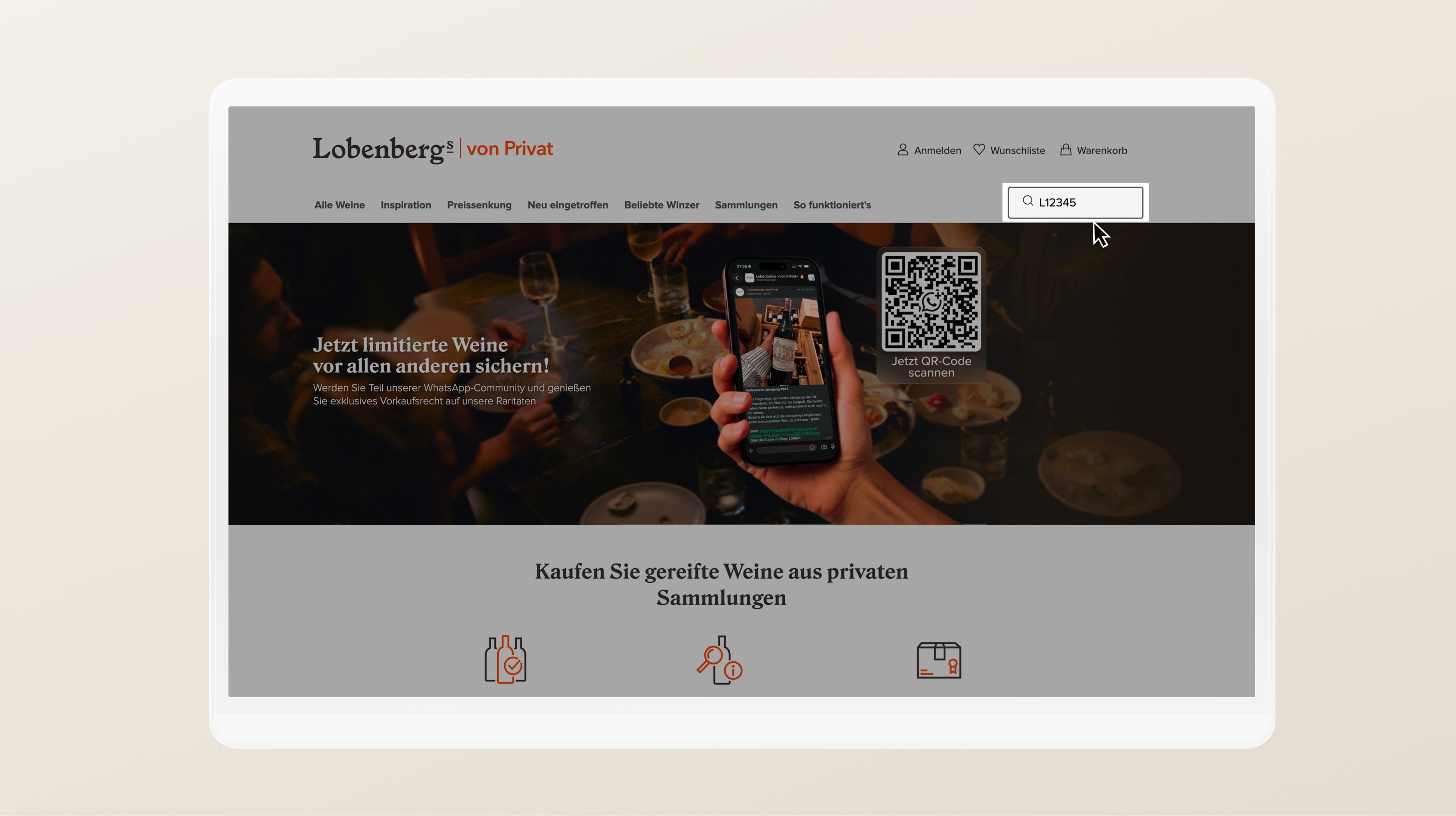 Direkt auf dem Tablet, Laptop oder Desktop
