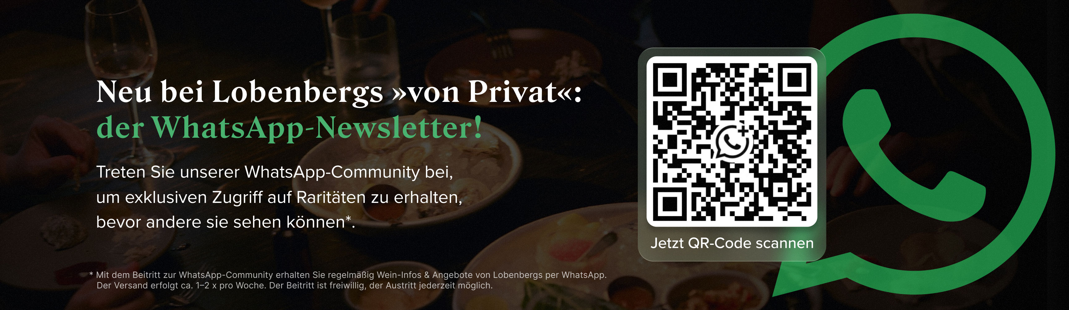 Neu bei LvP: WhatsApp-Newsletter